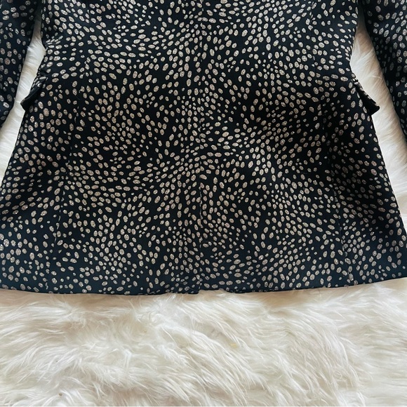 New! ALICE + OLIVIA Animal Print Jacquard Blazer - Picture 8 of 11